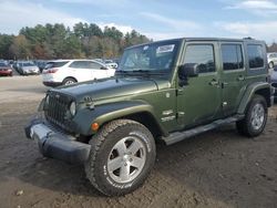 Jeep salvage cars for sale: 2008 Jeep Wrangler Unlimited Sahara