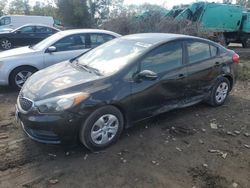 KIA salvage cars for sale: 2015 KIA Forte LX