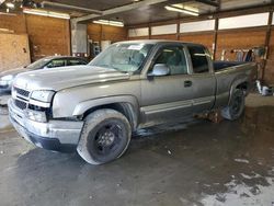 Salvage trucks for sale at Ebensburg, PA auction: 2006 Chevrolet Silverado K1500