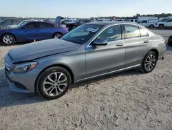 Salvage cars for sale at Houston, TX auction: 2015 Mercedes-Benz C 300 4matic