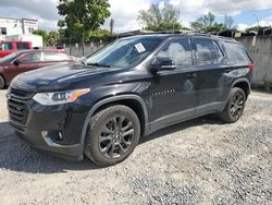 Salvage cars for sale at Opa Locka, FL auction: 2019 Chevrolet Traverse RS