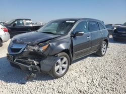 Salvage cars for sale at Taylor, TX auction: 2013 Acura MDX Technology