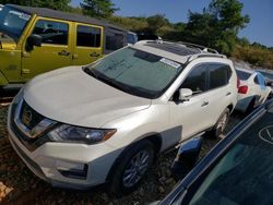 Salvage cars for sale at Austell, GA auction: 2017 Nissan Rogue SV