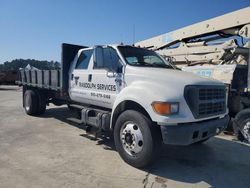 Salvage trucks for sale at Lumberton, NC auction: 2000 Ford F650 Super Duty