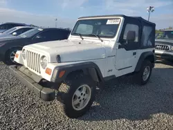 Flood-damaged cars for sale at auction: 1997 Jeep Wrangler / TJ SE