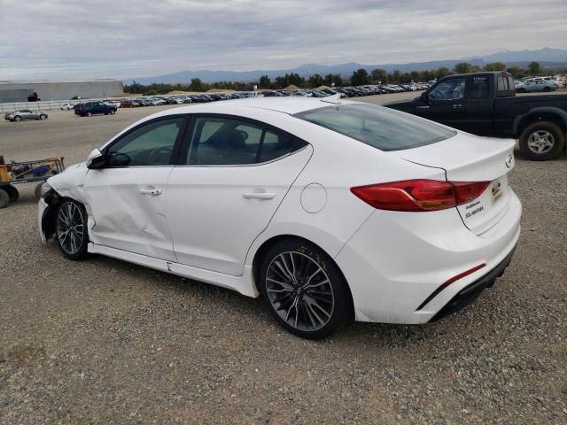 2018 Hyundai Elantra Sport