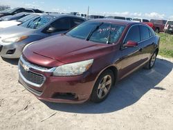 Salvage cars for sale at Riverview, FL auction: 2015 Chevrolet Malibu 1LT