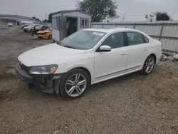 Salvage cars for sale at San Diego, CA auction: 2015 Volkswagen Passat SEL