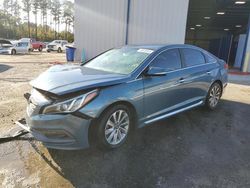 Salvage cars for sale from Copart Harleyville, SC: 2015 Hyundai Sonata Sport