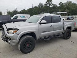 Salvage cars for sale at Savannah, GA auction: 2016 Toyota Tacoma Double Cab