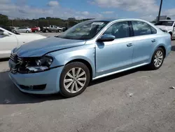 Salvage cars for sale at Lebanon, TN auction: 2012 Volkswagen Passat SEL