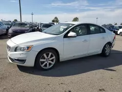 Salvage cars for sale at Moraine, OH auction: 2016 Volvo S60