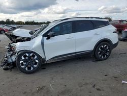 Salvage cars for sale at Fredericksburg, VA auction: 2023 KIA Sportage X-LINE Prestige