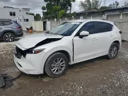 Salvage cars for sale at Opa Locka, FL auction: 2024 Mazda CX-5 Preferred