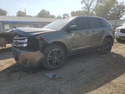 Salvage cars for sale at Wichita, KS auction: 2013 Ford Edge SEL