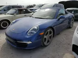 Salvage cars for sale at Riverview, FL auction: 2013 Porsche 911 Carrera S