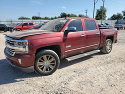 Salvage cars for sale at Oklahoma City, OK auction: 2017 Chevrolet Silverado K1500 High Country