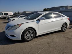 Salvage cars for sale at Bakersfield, CA auction: 2012 Hyundai Sonata GLS