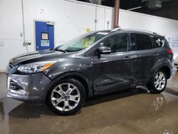 Salvage cars for sale at Blaine, MN auction: 2016 Ford Escape Titanium