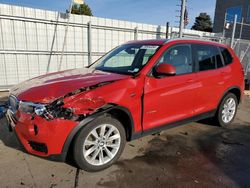 BMW x3 xdrive28i salvage cars for sale: 2015 BMW X3 XDRIVE28I