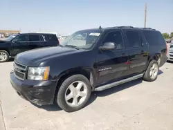 Salvage cars for sale at Grand Prairie, TX auction: 2011 Chevrolet Suburban C1500 LT