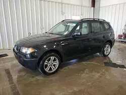 BMW salvage cars for sale: 2004 BMW X3 3.0I