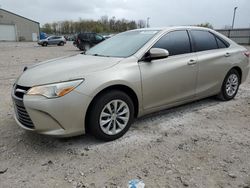 Buy Salvage Cars For Sale now at auction: 2015 Toyota Camry LE