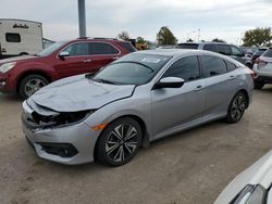 Honda Civic ex Vehiculos salvage en venta: 2018 Honda Civic EX