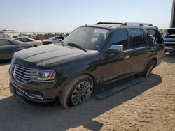 Salvage cars for sale at Houston, TX auction: 2017 Lincoln Navigator Select