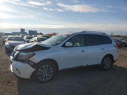 Salvage cars for sale at Des Moines, IA auction: 2015 Nissan Pathfinder S