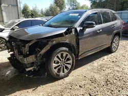 Salvage cars for sale at Midway, FL auction: 2022 Toyota Rav4 XLE Premium