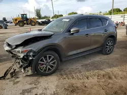 Mazda salvage cars for sale: 2017 Mazda CX-5 Grand Touring