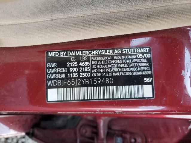 2000 Mercedes-Benz E 320