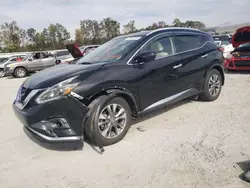 Salvage cars for sale from Copart Spartanburg, SC: 2018 Nissan Murano S