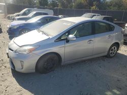 Toyota Prius salvage cars for sale: 2012 Toyota Prius