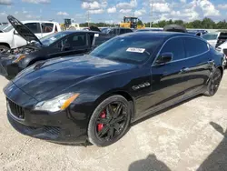 Salvage cars for sale from Copart Arcadia, FL: 2014 Maserati Quattroporte GTS