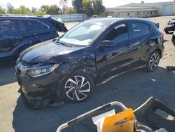 Salvage cars for sale at auction: 2019 Honda HR-V Sport