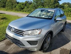 Carros salvage para piezas a la venta en subasta: 2016 Volkswagen Touareg TDI