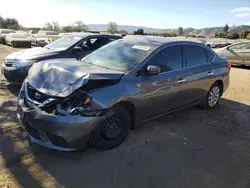 Salvage cars for sale from Copart San Martin, CA: 2018 Nissan Sentra S