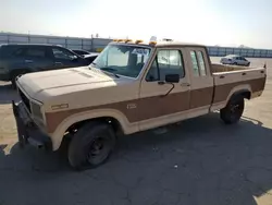 Salvage cars for sale at Fresno, CA auction: 1985 Ford F150