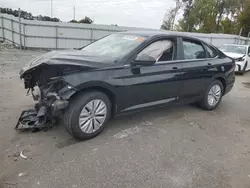 Volkswagen salvage cars for sale: 2019 Volkswagen Jetta S