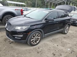 Vehiculos salvage en venta de Copart Savannah, GA: 2017 Lincoln MKC Select