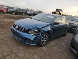 Salvage cars for sale at Woodhaven, MI auction: 2016 Volkswagen Jetta SE