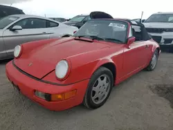 Salvage cars for sale at Arcadia, FL auction: 1990 Porsche 911 Carrera 2