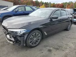 Salvage cars for sale at Exeter, RI auction: 2019 BMW 530 XI