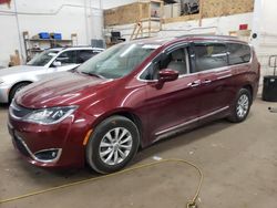 Salvage cars for sale at Ham Lake, MN auction: 2017 Chrysler Pacifica Touring L