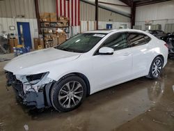 Salvage cars for sale at West Mifflin, PA auction: 2017 Acura TLX