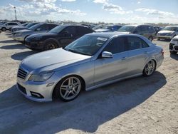 Salvage cars for sale at Arcadia, FL auction: 2011 Mercedes-Benz E 550