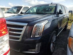 Cadillac Vehiculos salvage en venta: 2018 Cadillac Escalade ESV Premium Luxury