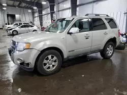 Salvage cars for sale at Ham Lake, MN auction: 2008 Ford Escape Limited